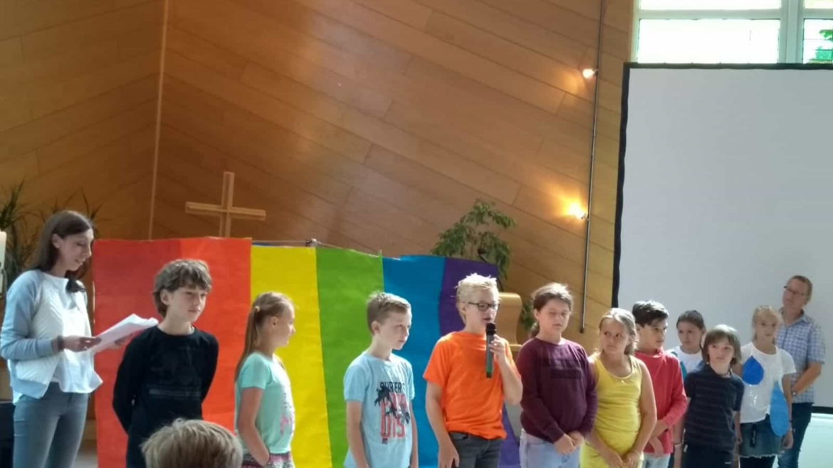 Abschiedsgottesdienst der vierten Klassen