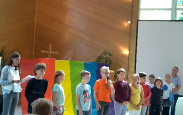 Abschiedsgottesdienst der vierten Klassen