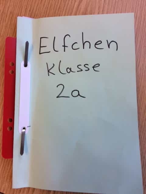 Elfchen der Klasse 2a