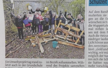 Die 4b in der Westdeutschen Zeitung