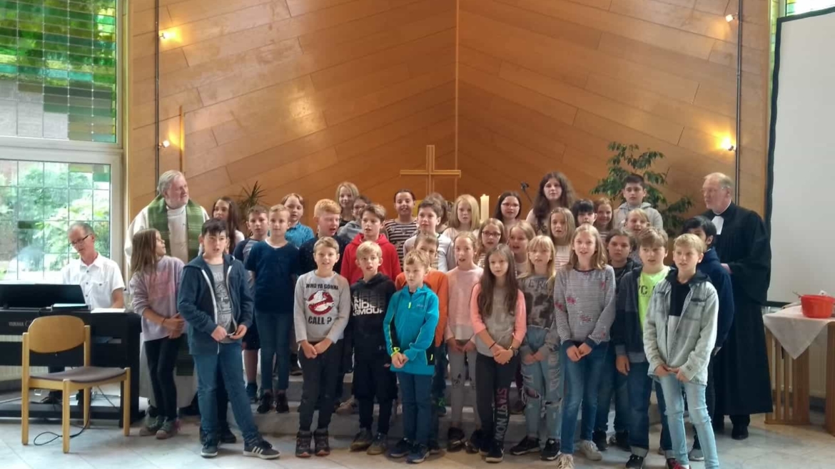 Abschiedsgottesdienst der 4a&4b