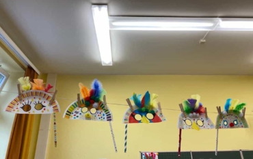 Maskenball bei den ELMARs in der Klasse 4a zu Karneval