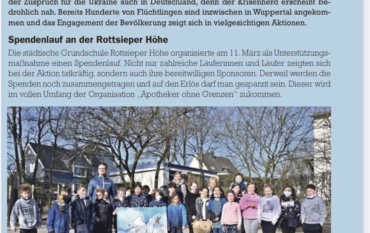 Die Rottis in der Cronenberger Anzeiger!