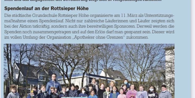 Die Rottis in der Cronenberger Anzeiger!