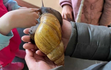 Die ELMAR-Klasse 1a zu Besuch bei der „Station Natur und Umwelt“