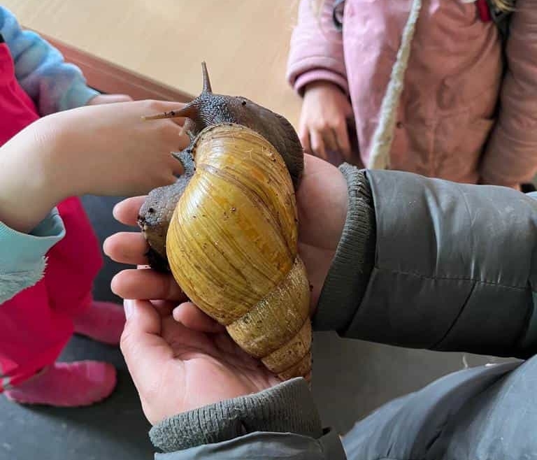 Die ELMAR-Klasse 1a zu Besuch bei der „Station Natur und Umwelt“