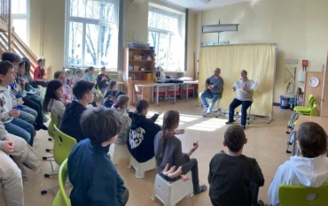 Das Projekt „Mein Körper gehört mir“ besucht die 3. & 4. Klassen
