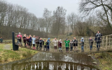 Die ELMAR-Klasse 2A deckt auf! – Auf Tierspurensuche in der „Station Natur und Umwelt“🕵️‍♀️🐾🔎🕵🏽