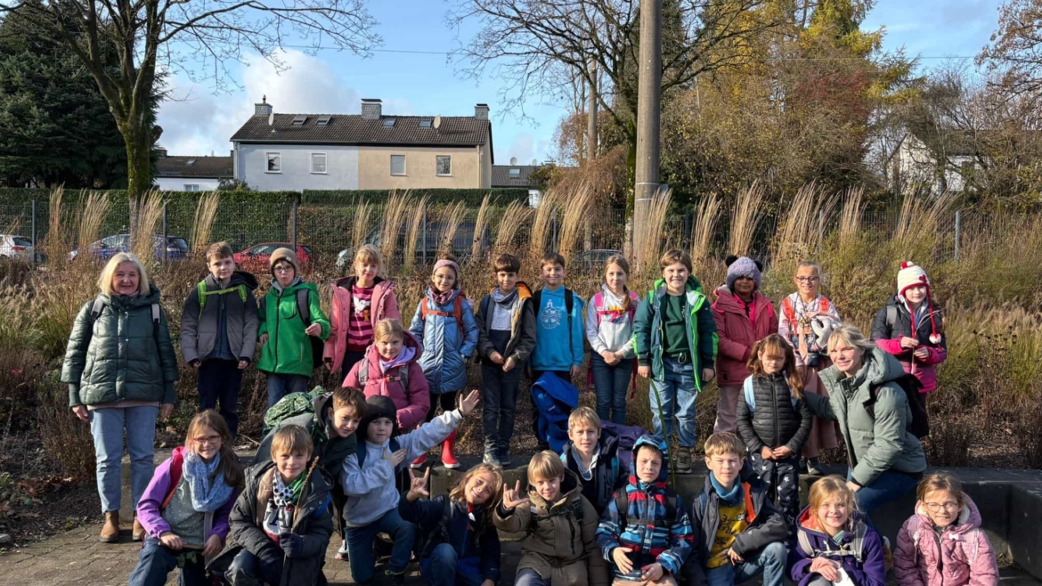 Ausflug der Klasse 3a zur Station Natur und Umwelt