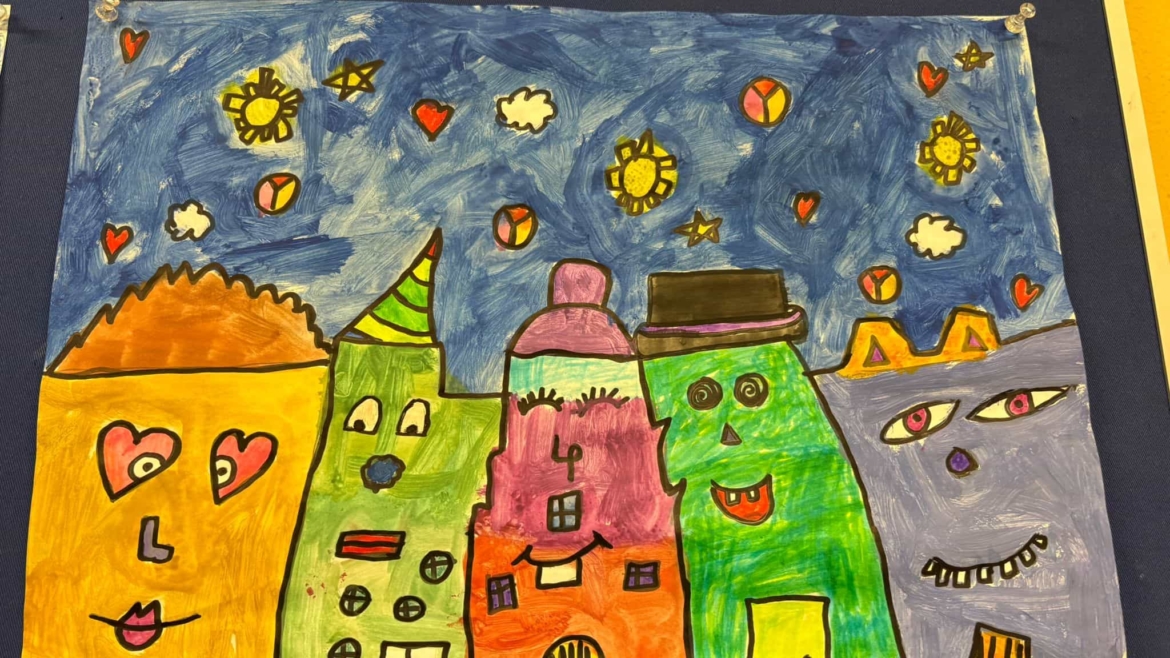 Verrückte Häuser der Klasse 3A