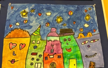 Verrückte Häuser der Klasse 3A