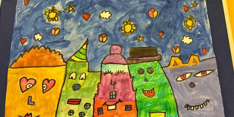 Verrückte Häuser der Klasse 3A