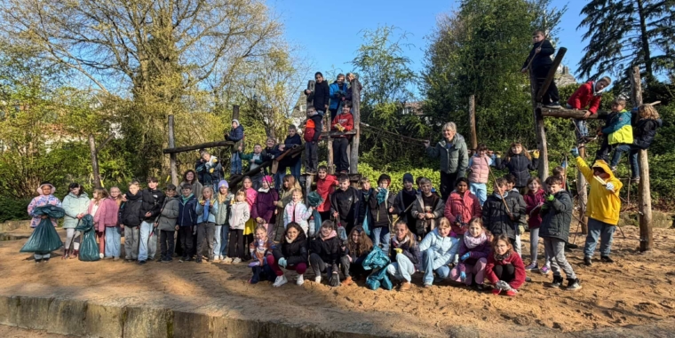 Gemeinsam für eine saubere Umwelt – Müllsammelaktionstag an der Grundschule Rottsieper Höhe