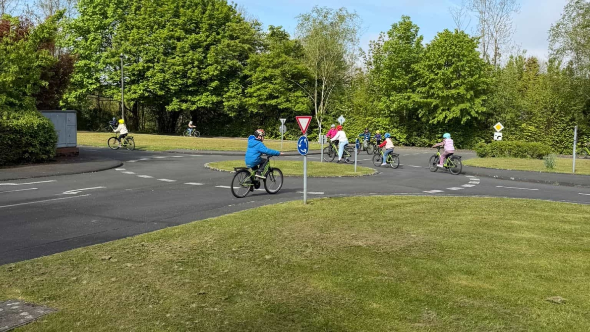 Ein spannender Vormittag in der Jugendverkehrsschule