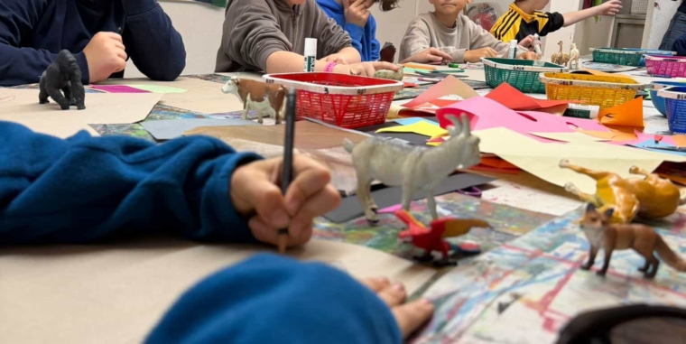 Die Klasse 3B besucht das Von der Heydt-Museum