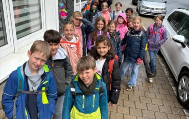 Ausflug der Klasse 3A zum kleinen Hof